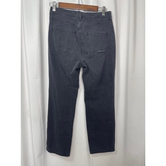 PACSUN black jeans women's 26 the MOM JEAN in a distressed style trendy - Picture 13 of 16